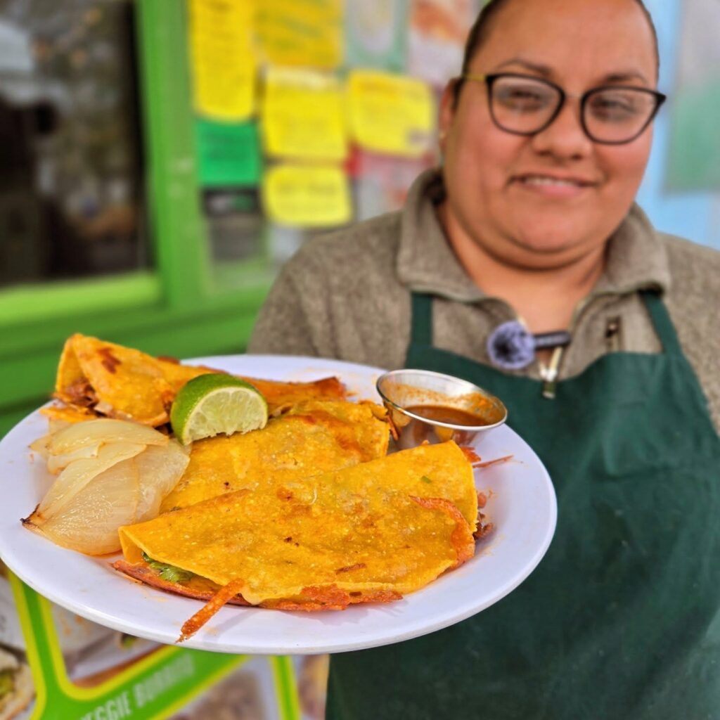 Delicious mexican food.